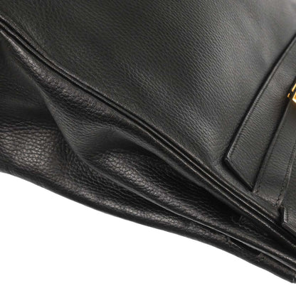 Hermes Black Ardennes Kelly 35 Retourne 2way Shoulder Handbag