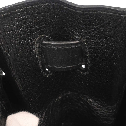 Hermes Black Ardennes Kelly 35 Retourne 2way Shoulder Handbag