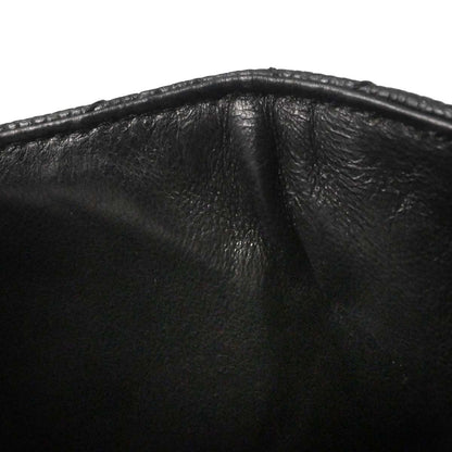 Chanel Black Caviar Skin Top Handle Handbag