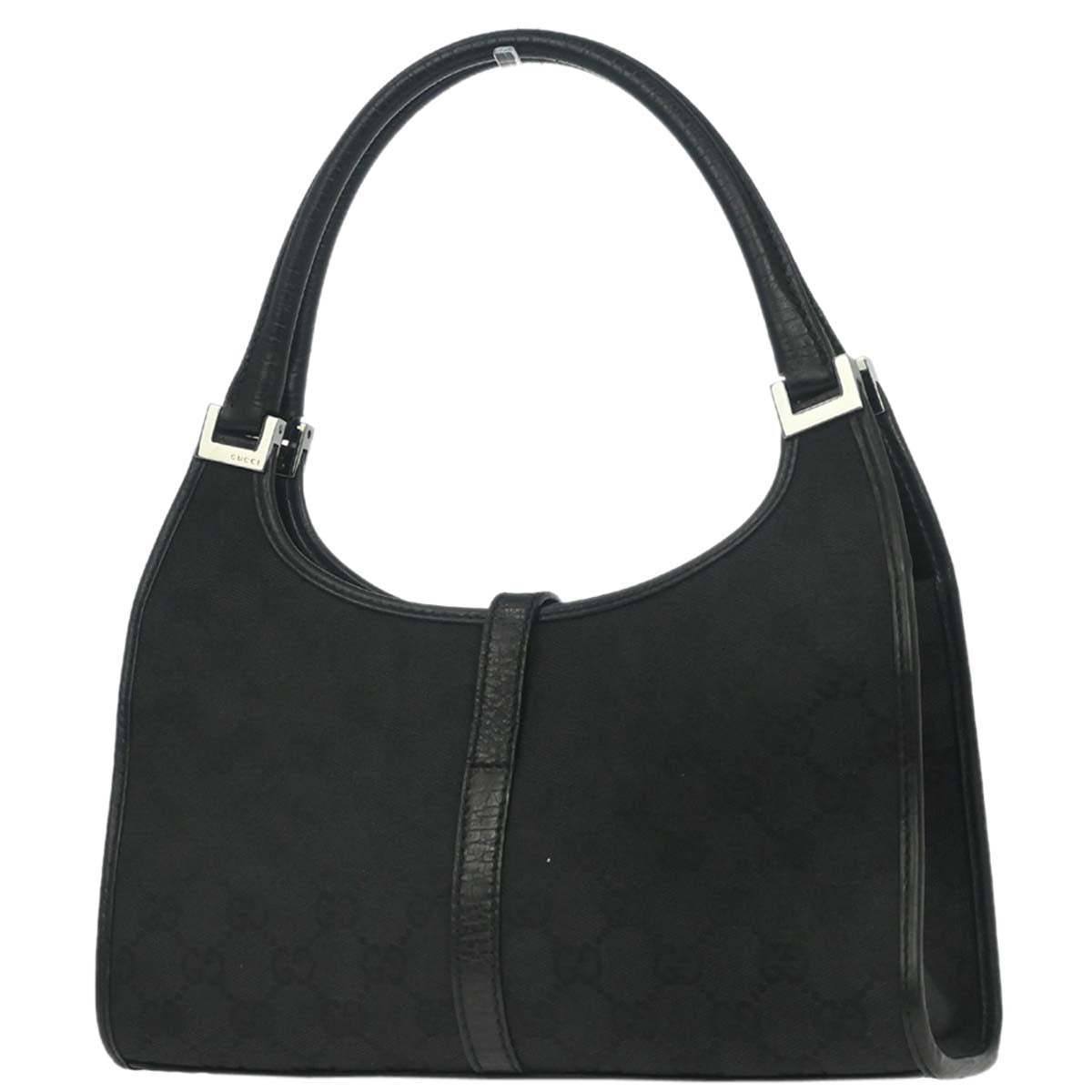 Gucci Black GG Jackie Handbag