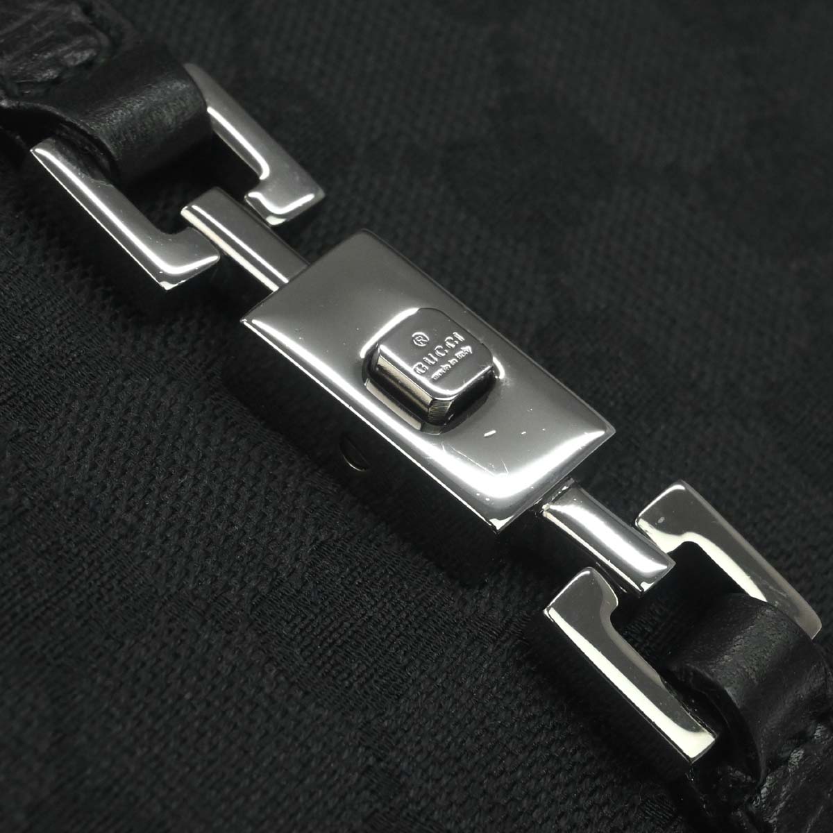 Gucci Black GG Jackie Handbag