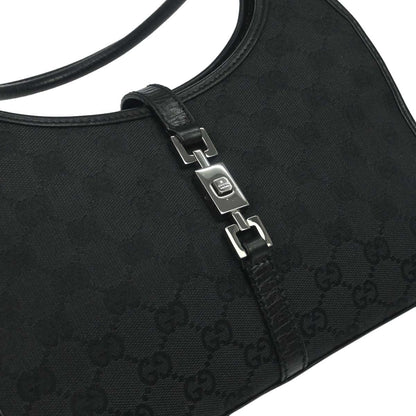 Gucci Black GG Jackie Handbag