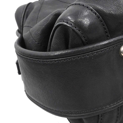 Chanel 2005-2006 Black Calfskin Wild Stitch Handbag