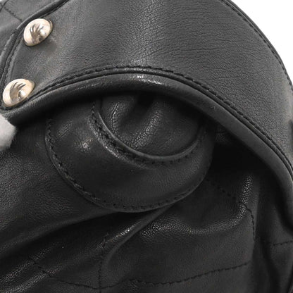 Chanel 2005-2006 Black Calfskin Wild Stitch Handbag