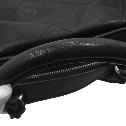 Chanel 2005-2006 Black Calfskin Wild Stitch Handbag