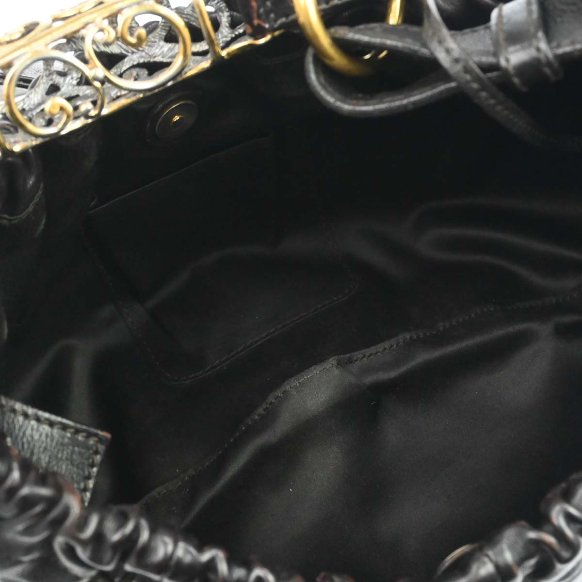 Yves Saint Laurent Dark Brown Medium Mombasa Handbag