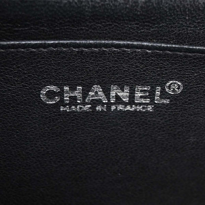 Chanel Black Caviar Skin Jumbo Classic Flap Shoulder Bag