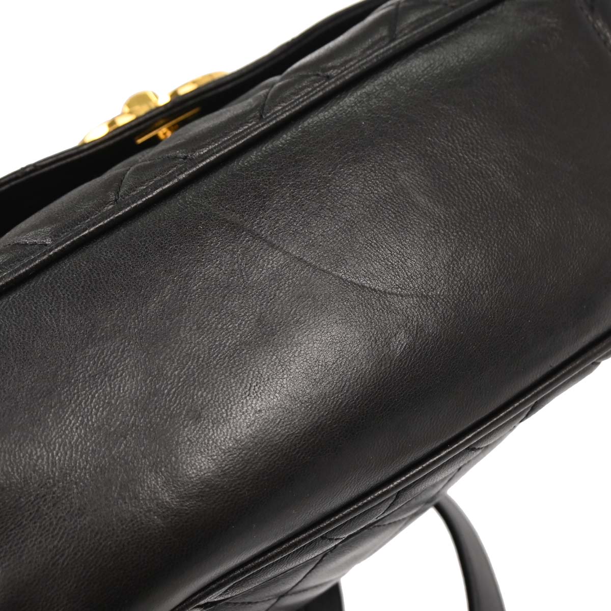 Chanel Black Lambskin Backpack