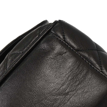 Chanel Black Lambskin Backpack
