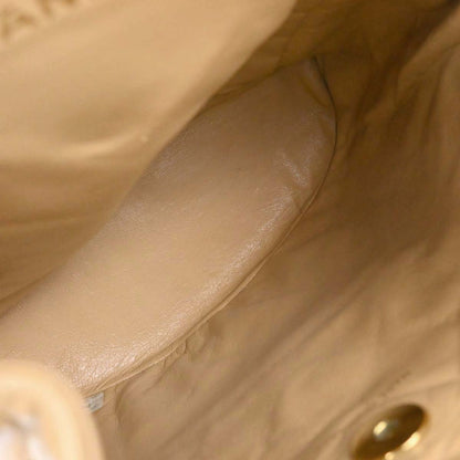 Chanel 1994-1996 Beige Lambskin Large Duma Backpack