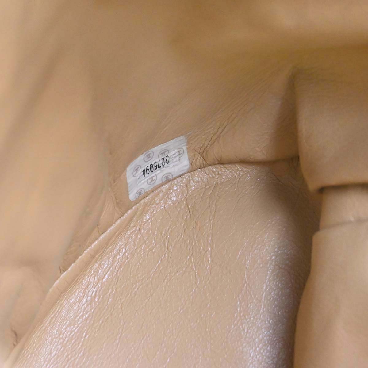 Chanel 1994-1996 Beige Lambskin Large Duma Backpack