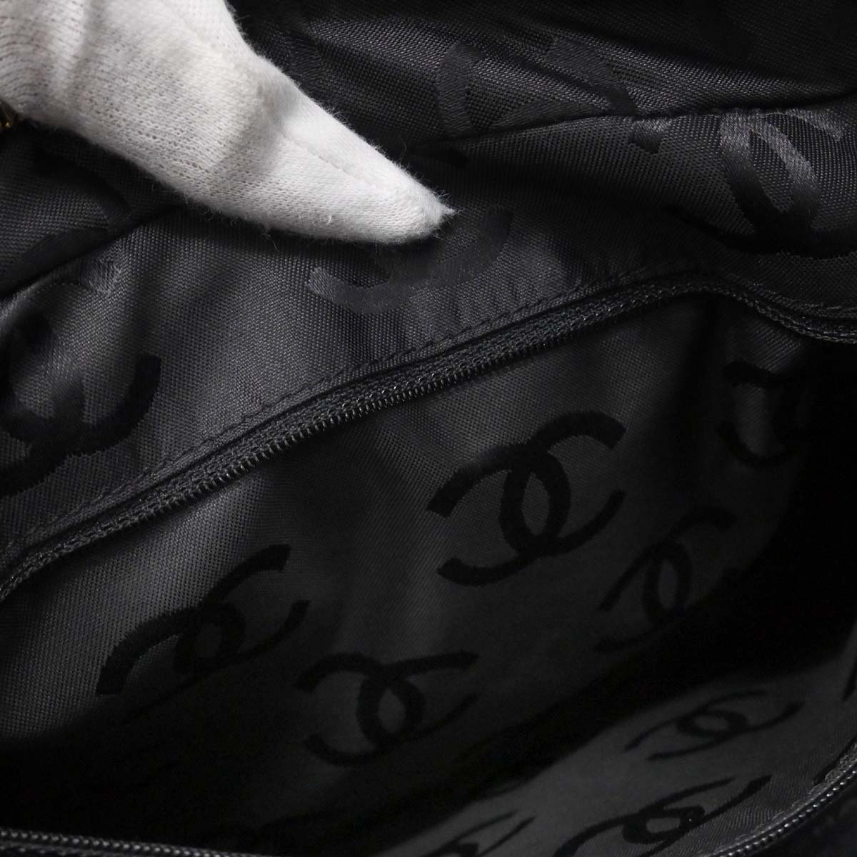 Chanel 2002-2003 Black Calfskin Wild Stitch Handbag