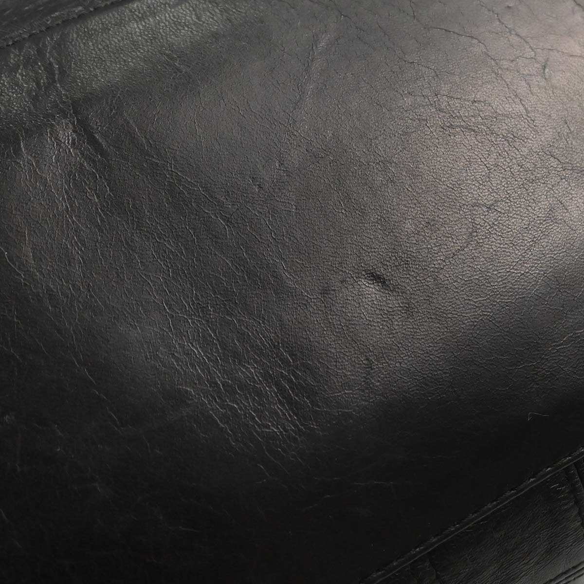 Chanel 2006-2008 Black Lambskin Lax Accordion Shoulder Bag