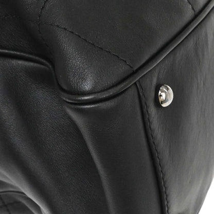 Chanel 2002-2003 Black Lambskin Choco Bar Handbag