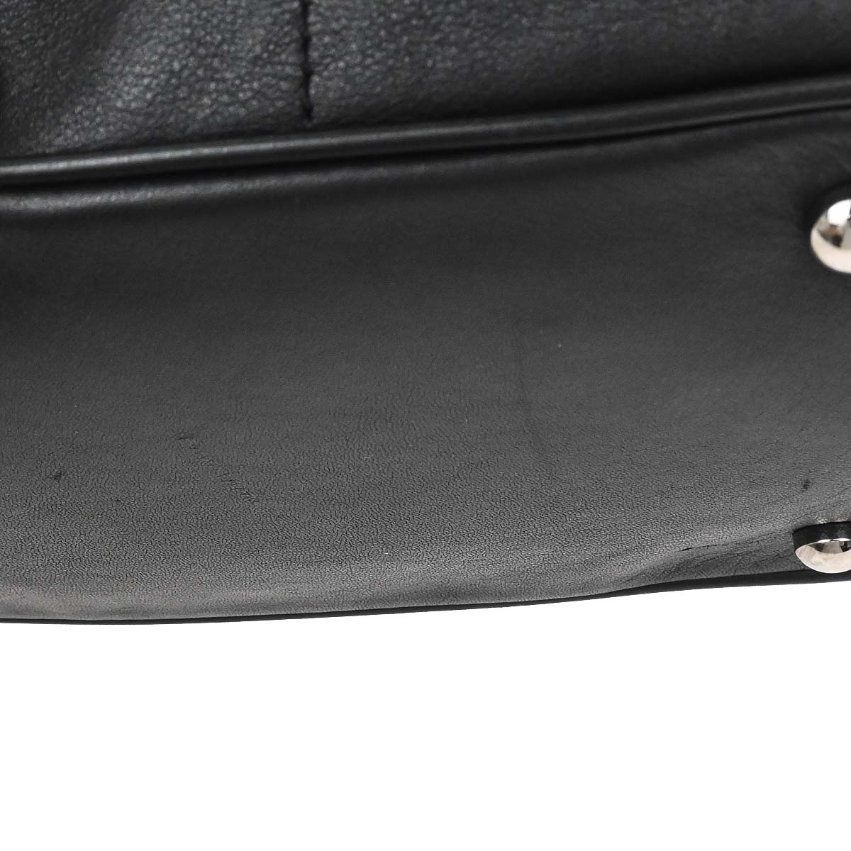 Chanel 2002-2003 Black Lambskin Choco Bar Handbag