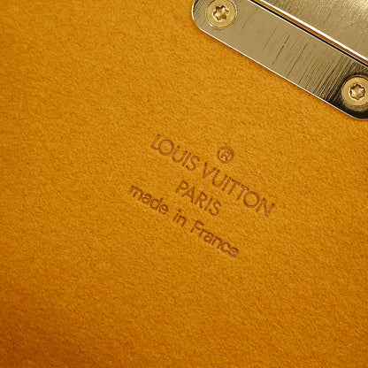Louis Vuitton Blue Monogram Denim Pochette Plat Clutch Bag M95007