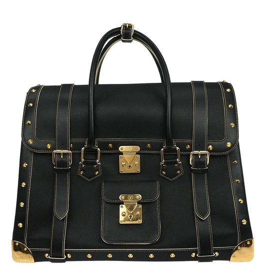 Louis Vuitton Black Suhali Extravagant Handbag M91800