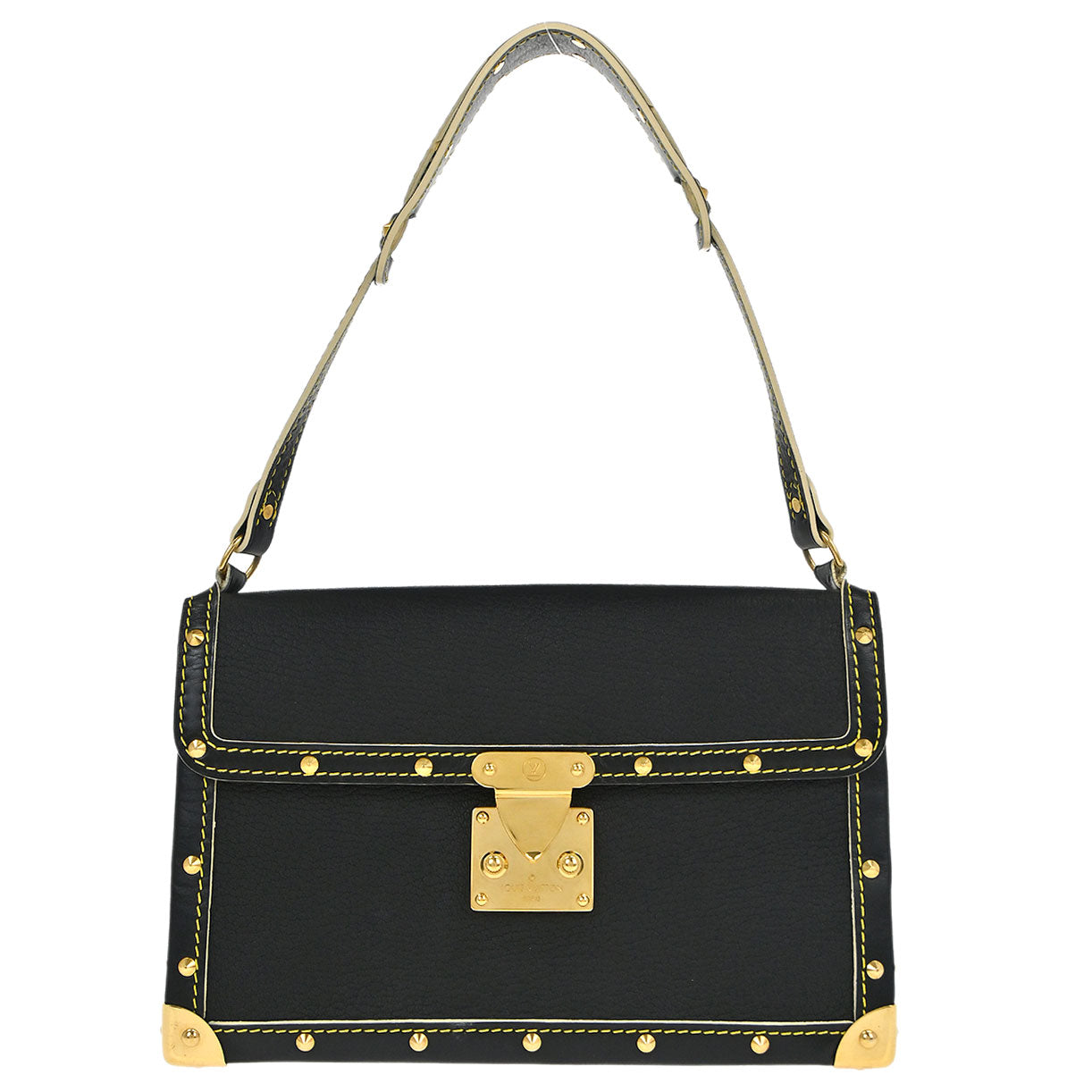 Louis Vuitton Black Suhali L'Aimable Handbag M92847