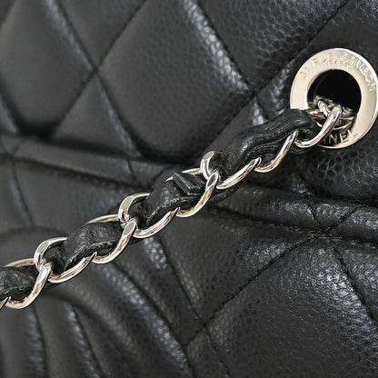 Chanel Black Caviar Skin Timeless CC Chain Tote Bag