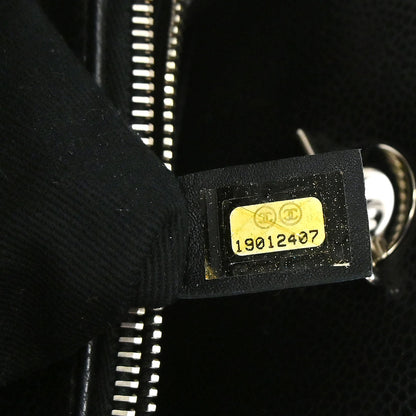Chanel Black Caviar Skin Timeless CC Chain Tote Bag