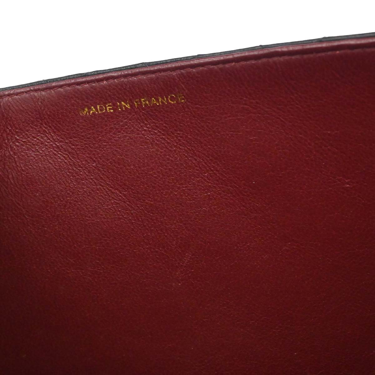 Chanel 1996-1997 Black Lambskin Pushlock Medium Half Flap Shoulder Bag