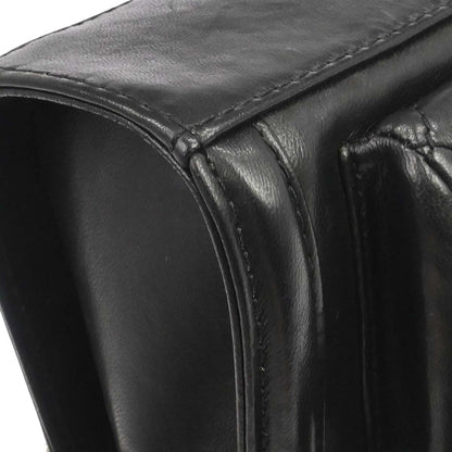 Chanel Black Lambskin Geometric Flap Shoulder Bag
