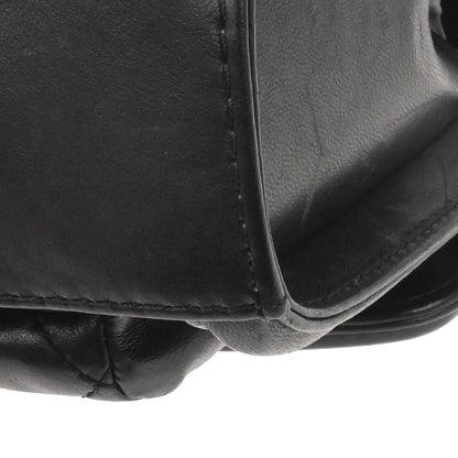 Chanel Black Lambskin Geometric Flap Shoulder Bag
