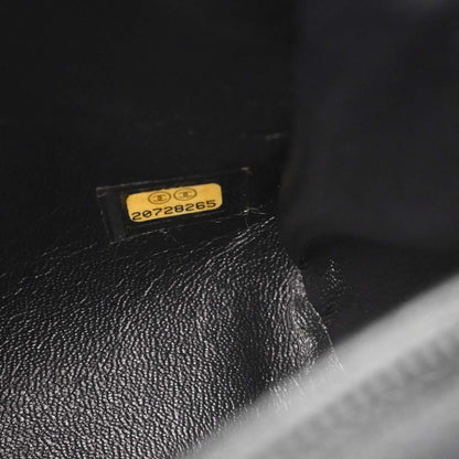 Chanel Black Lambskin Geometric Flap Shoulder Bag