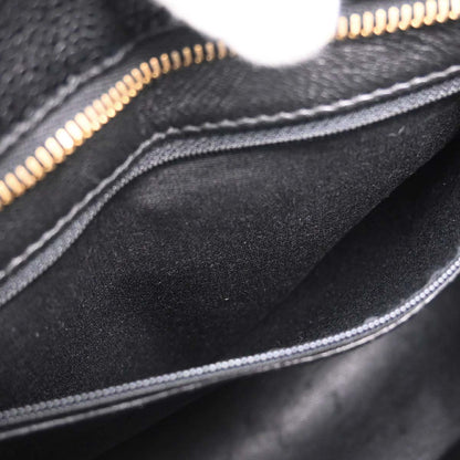 Chanel 2005-2006 Black Caviar Skin Medallion Tote Handbag