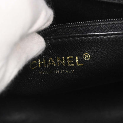 Chanel 2005-2006 Black Caviar Skin Medallion Tote Handbag