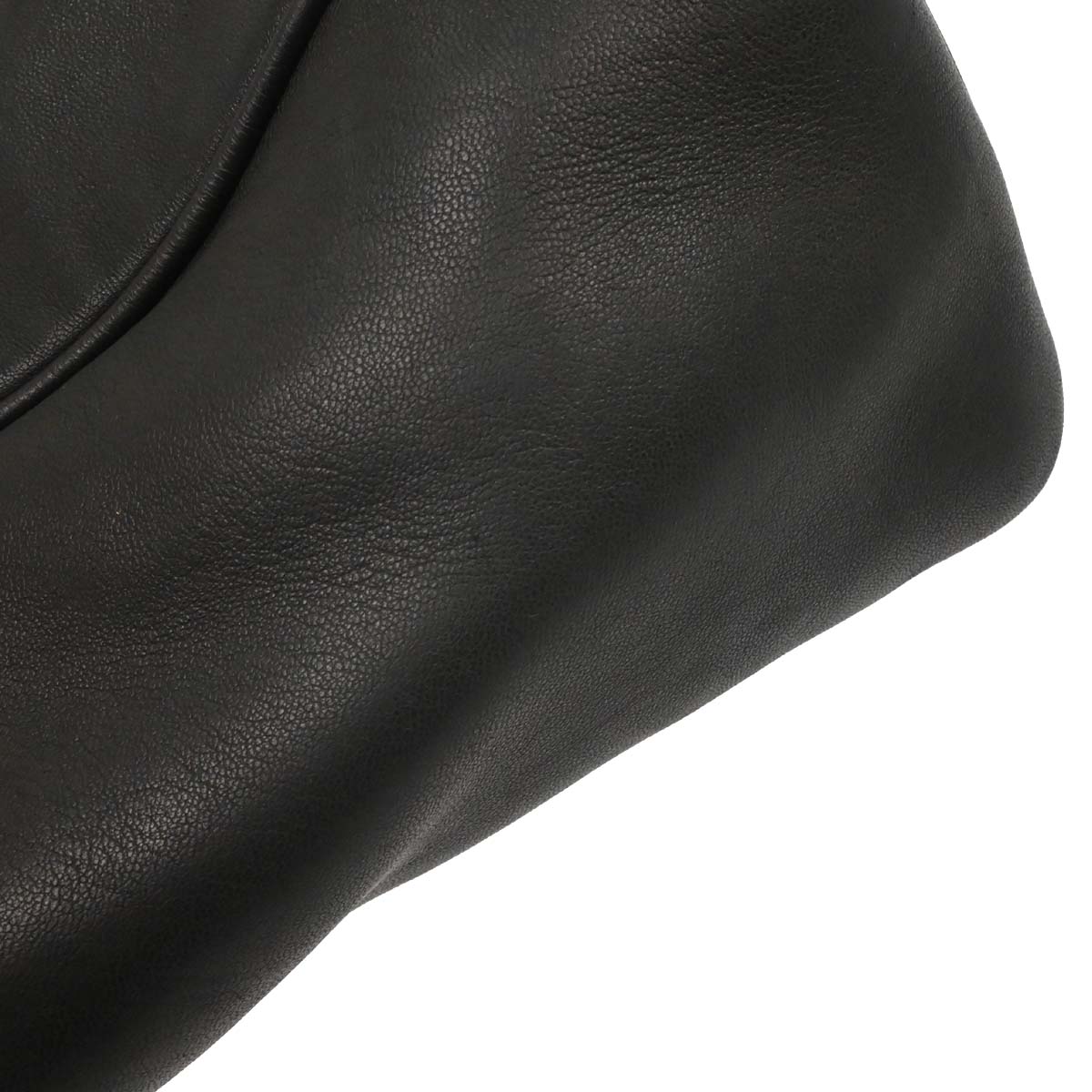Chanel 2009-2010 Black Lambskin Tote Chain Handbag