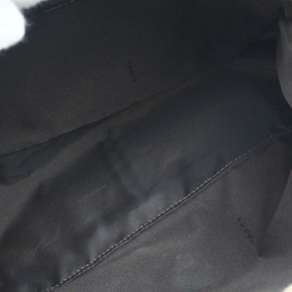 Fendi Ivory Canvas Zucca Mamma Baguette Handbag