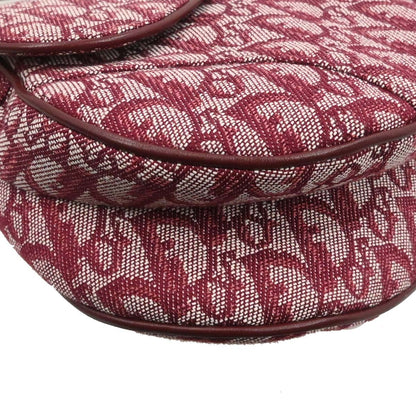 Christian Dior Bordeaux Trotter Saddle Handbag