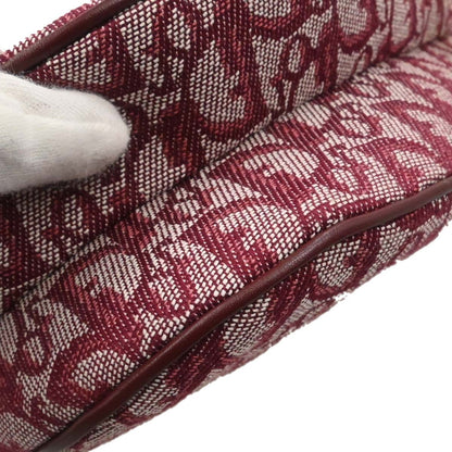 Christian Dior Bordeaux Trotter Saddle Handbag