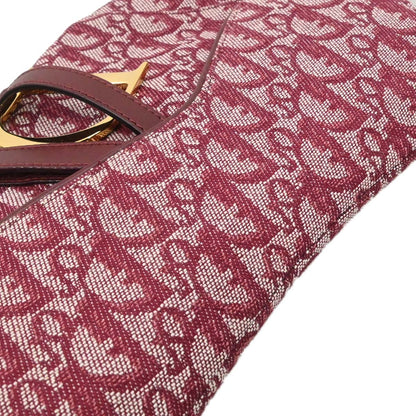 Christian Dior Bordeaux Trotter Saddle Handbag