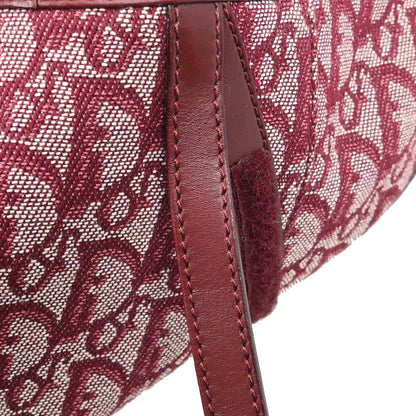 Christian Dior Bordeaux Trotter Saddle Handbag