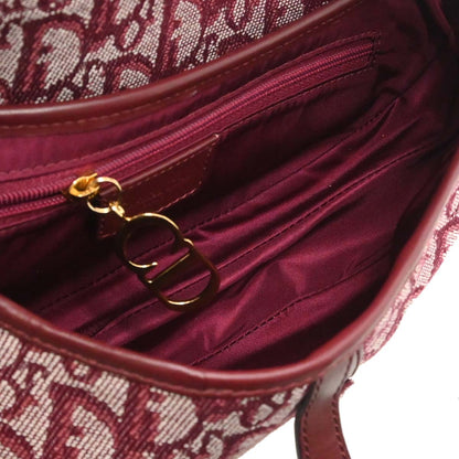 Christian Dior Bordeaux Trotter Saddle Handbag