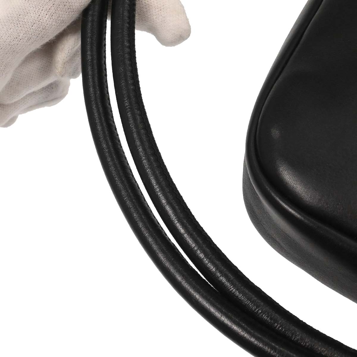 Chanel 2005-2006 Black Calfskin Cambon Ligne Handbag