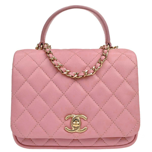 Chanel Pink Calfskin Citizen Chic 2way Shoulder Handbag