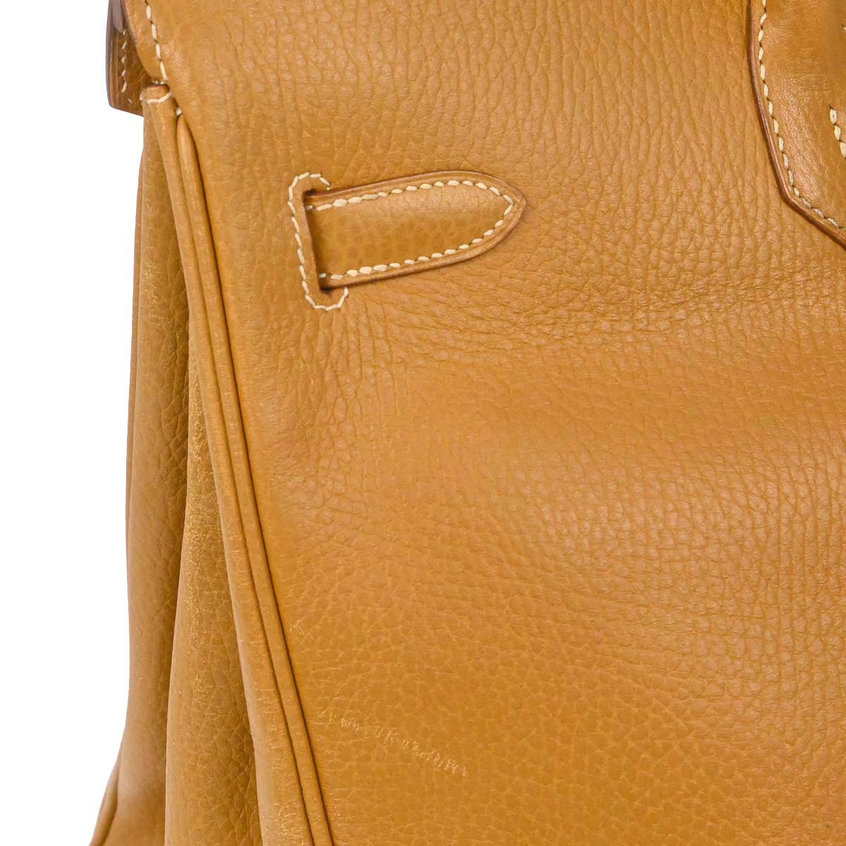Hermes Natural Ardennes Birkin 40 Handbag