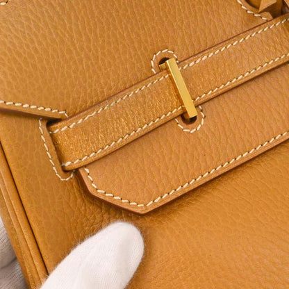 Hermes Natural Ardennes Birkin 40 Handbag
