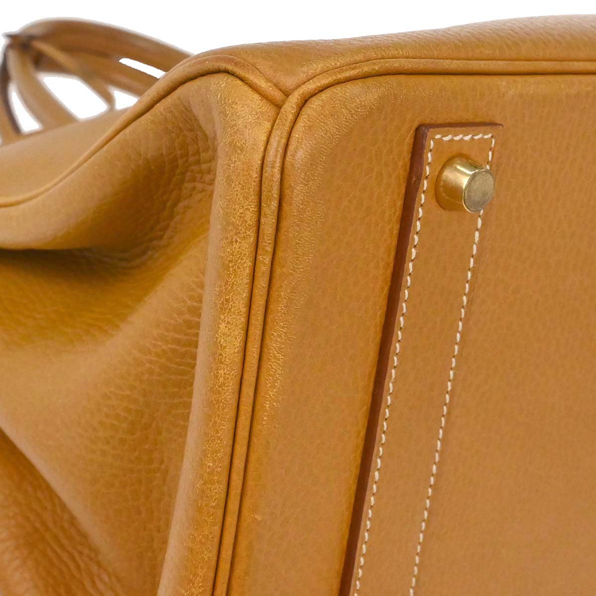 Hermes Natural Ardennes Birkin 40 Handbag