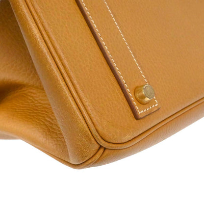 Hermes Natural Ardennes Birkin 40 Handbag