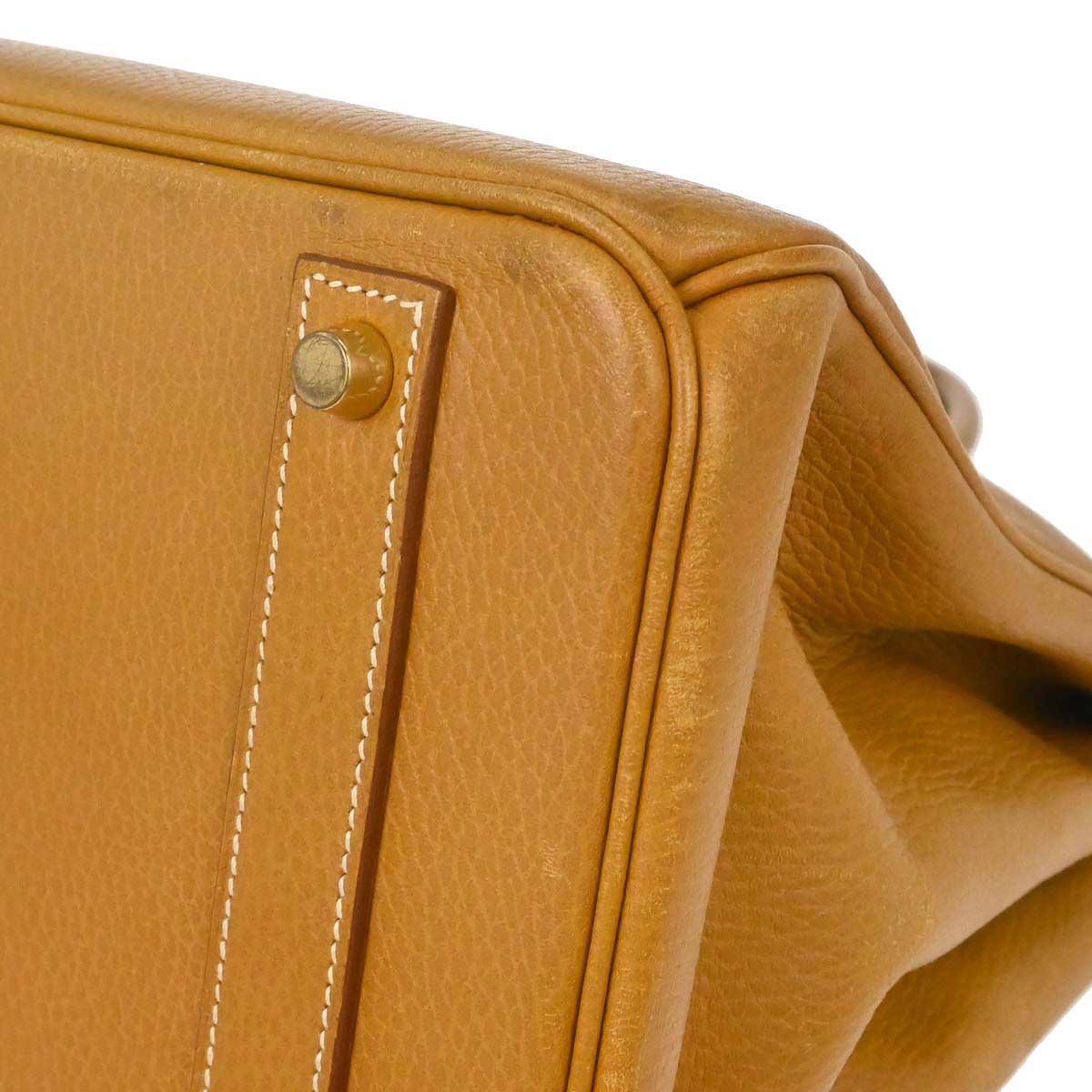 Hermes Natural Ardennes Birkin 40 Handbag