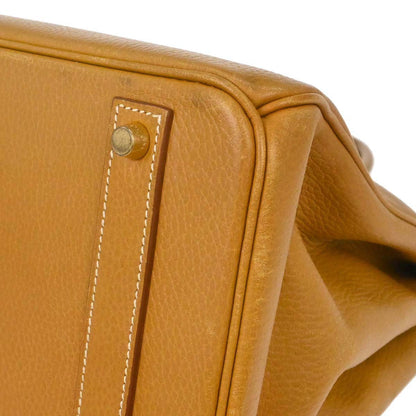Hermes Natural Ardennes Birkin 40 Handbag