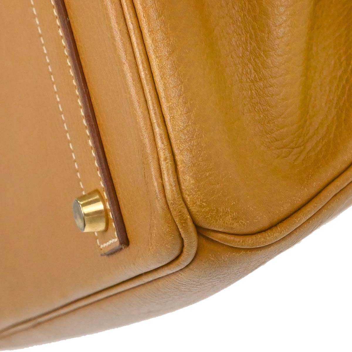 Hermes Natural Ardennes Birkin 40 Handbag