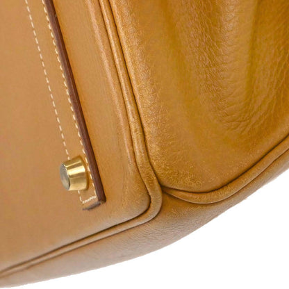 Hermes Natural Ardennes Birkin 40 Handbag