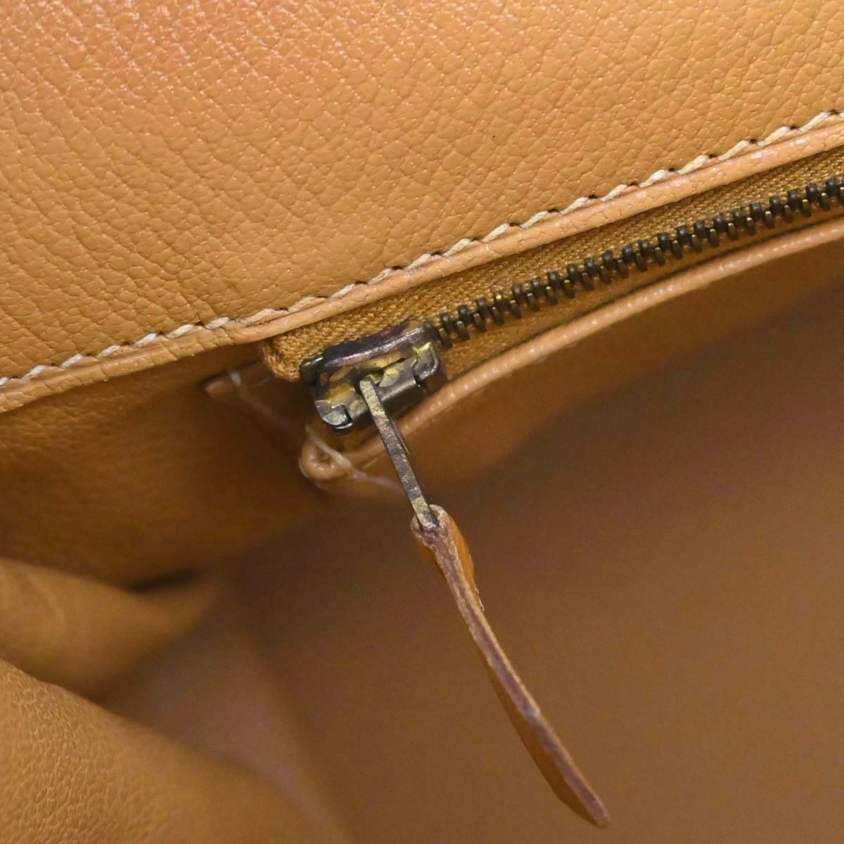 Hermes Natural Ardennes Birkin 40 Handbag