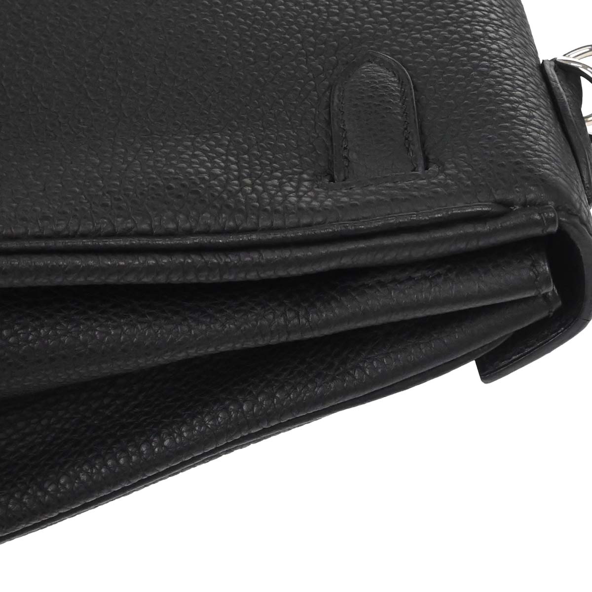 Hermes Black Togo Kelly 32 Retourne 2way Shoulder Handbag