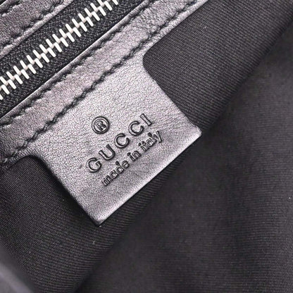 Gucci Black GG Canvas and Leather Medium Babouska Indy Hobo